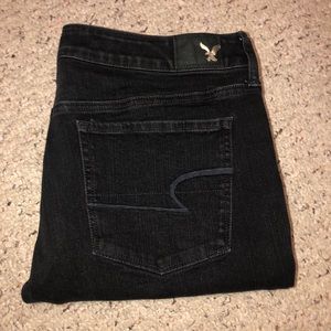 American Eagle Black Skinny Jeans